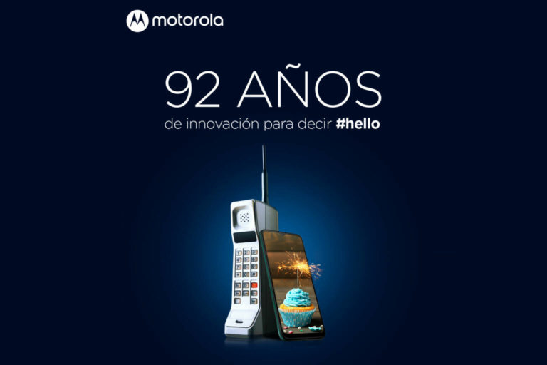 Motorola hoy cumple 92 años y lo celebra con un saludo muy especial