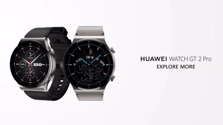 Huawei lanza su nuevo smartwatch insignia, el HUAWEI WATCH GT 2 Pro
