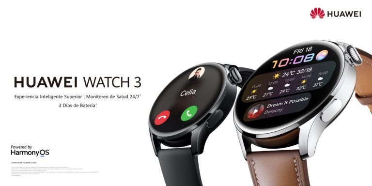 Huawei confirma su próximo lanzamiento: el nuevo reloj Watch 3 llega a Chile