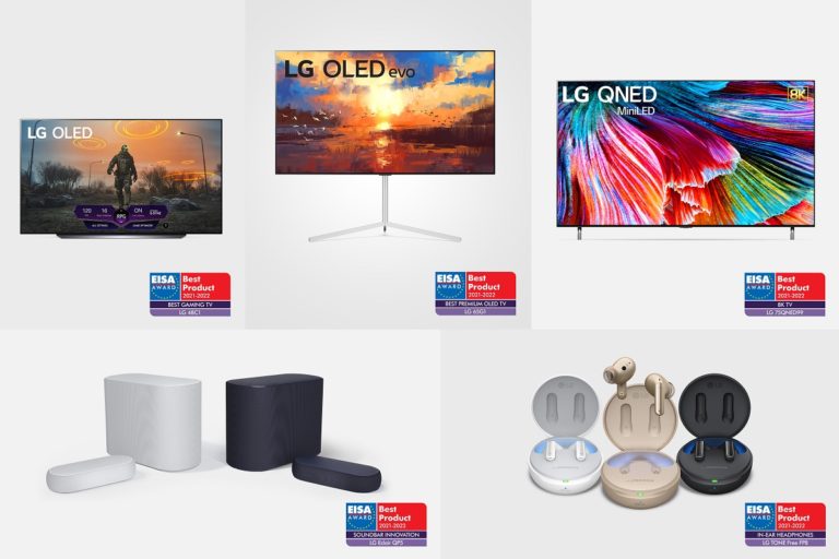 LG OLED es reconocido por una década de innovación en TV en los Premios EISA 2021